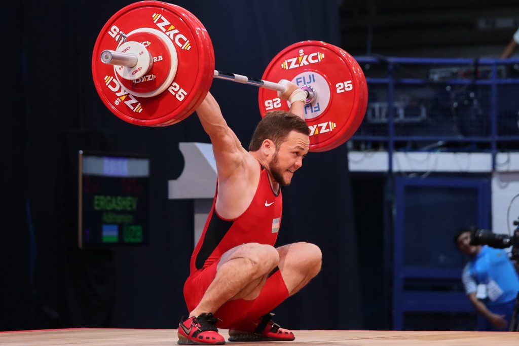 Адхамжон Эргашев стал двукратным чемпионом мира по тяжелой атлетике