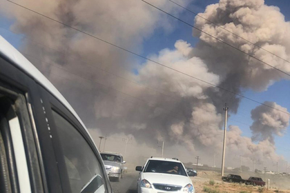 В Казахстане эвакуировали целый город из-за взрыва боеприпасов