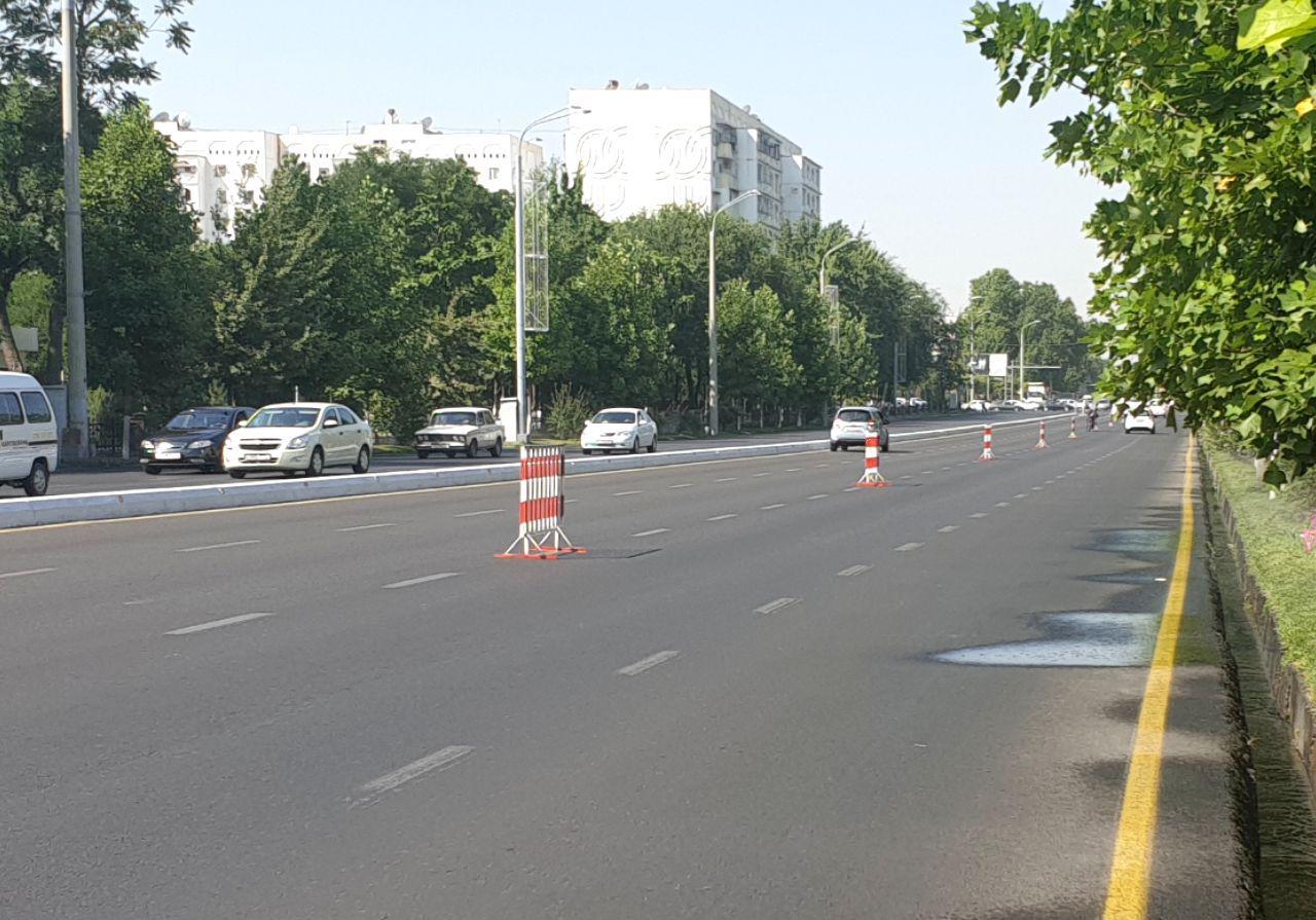 В Ташкенте улицу Нукус закроют до конца лета