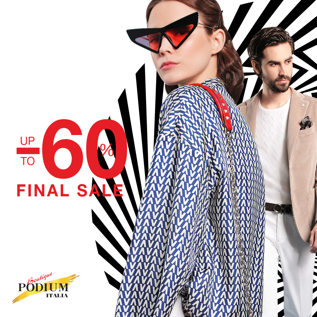 В бутике Podium Italia стартовал Final Sale