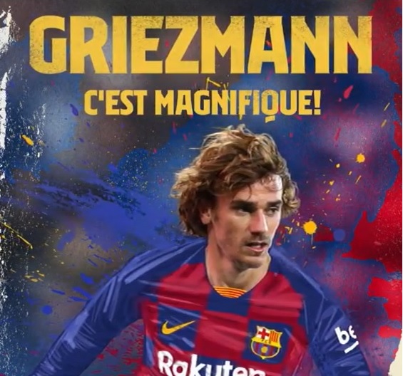 Антуан Гризманн перешел в Барселону