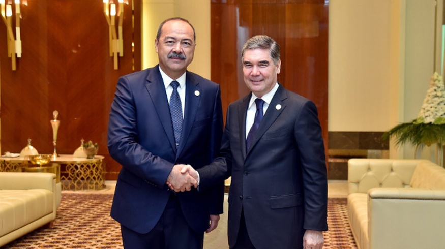 Премьер-министр встретился с Бердымухамедовым