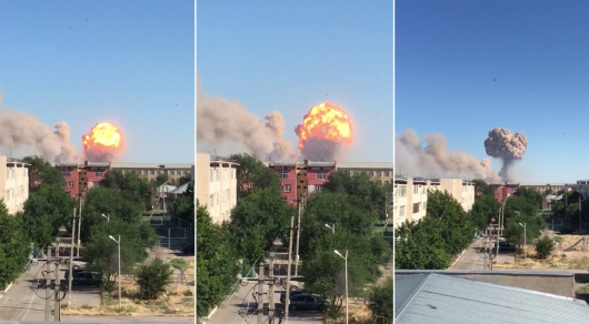 Взрывы в Арыси: задержаны командир части и его заместитель 