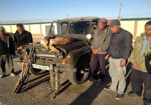 Застрелившие джейранов браконьеры пойманы в Бухарской области