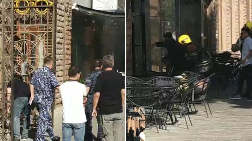 В Ташкенте загорелась кофейня Socials