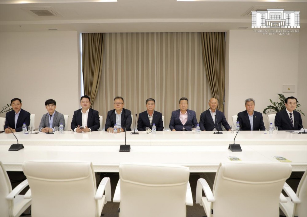 В Ташкенте состоялась встреча с мэром уезда Хамян из Южной Кореи