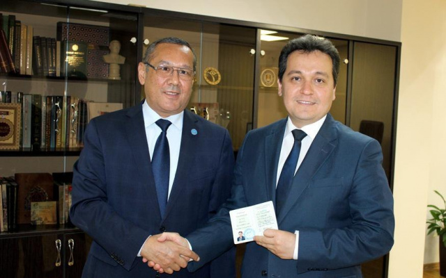 Министр МНО Шерзод Шерматов стал членом партии