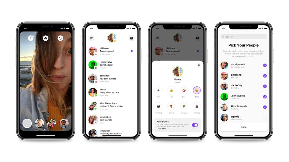 Instagram запустил мессенджер Threads
