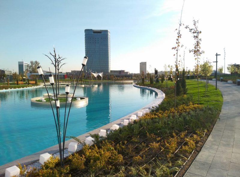 Стало известно, каким будет парк Tashkent City через пять лет