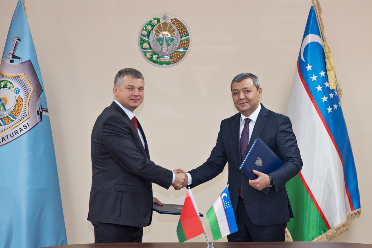 Визит делегации Департамента финансовых расследований Комитета государственного контроля Республики Беларусь в Республику Узбекистан 