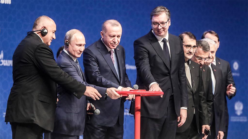 В Стамбуле прошло открытие морского газопровода «Турецкий поток»