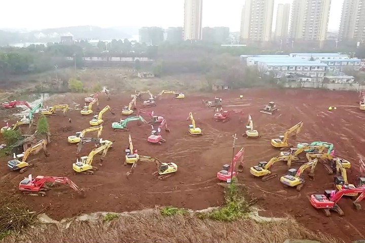 Китай пообещал построить больницу для пациентов с коронавирусом за 6 дней