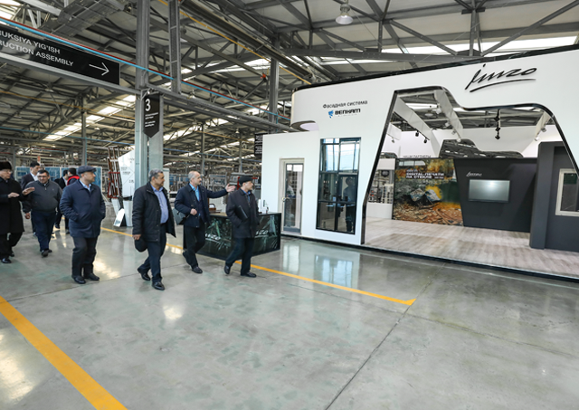 Совет федерации профсоюзов Узбекистана посетил завод IMZO 