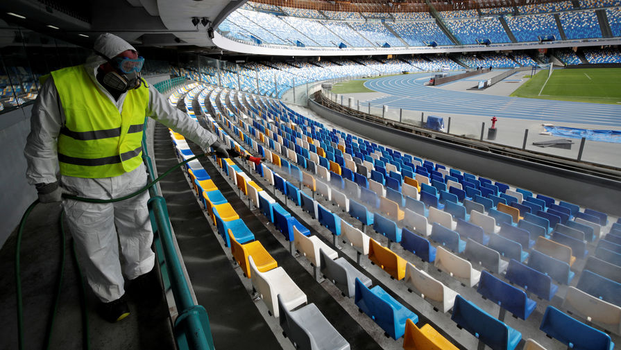 Все спортивные мероприятия в Италии приостановлены из-за коронавируса 