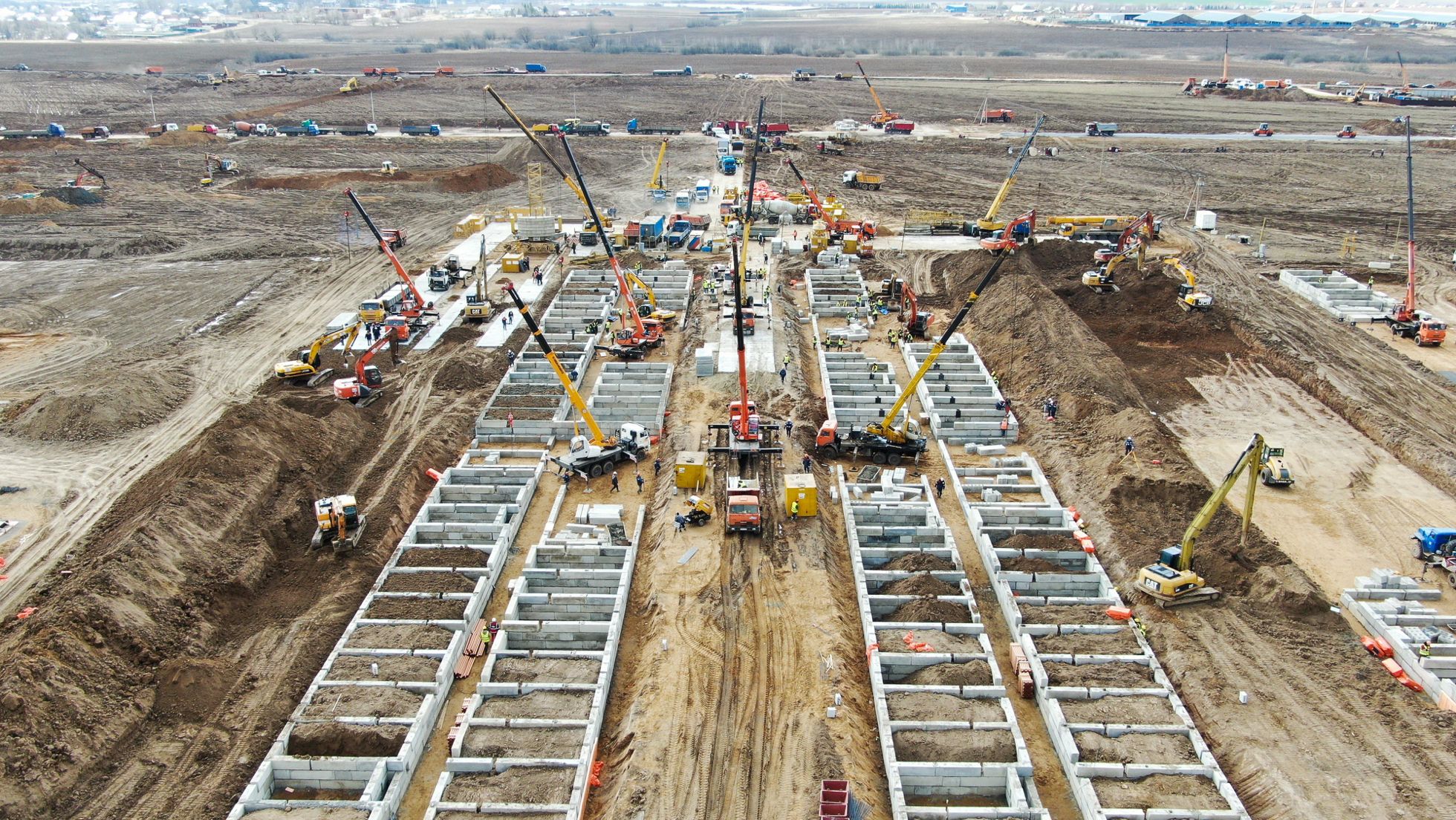 В Новой Москве начали строить больницу для госпитализированных из-за коронавируса