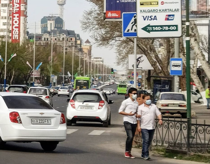 Стало известно, как будет оформляться штраф в Узбекистане за отсутствие маски