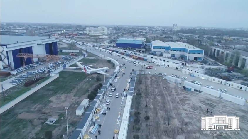 Первая партия «палат» для пациентов отправлена в Ташобласть