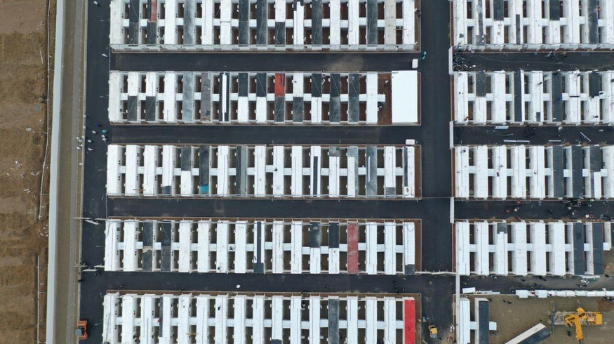 Больница, которую планировали сдать в эксплуатацию в течение 5 дней начала принимать первых пациентов