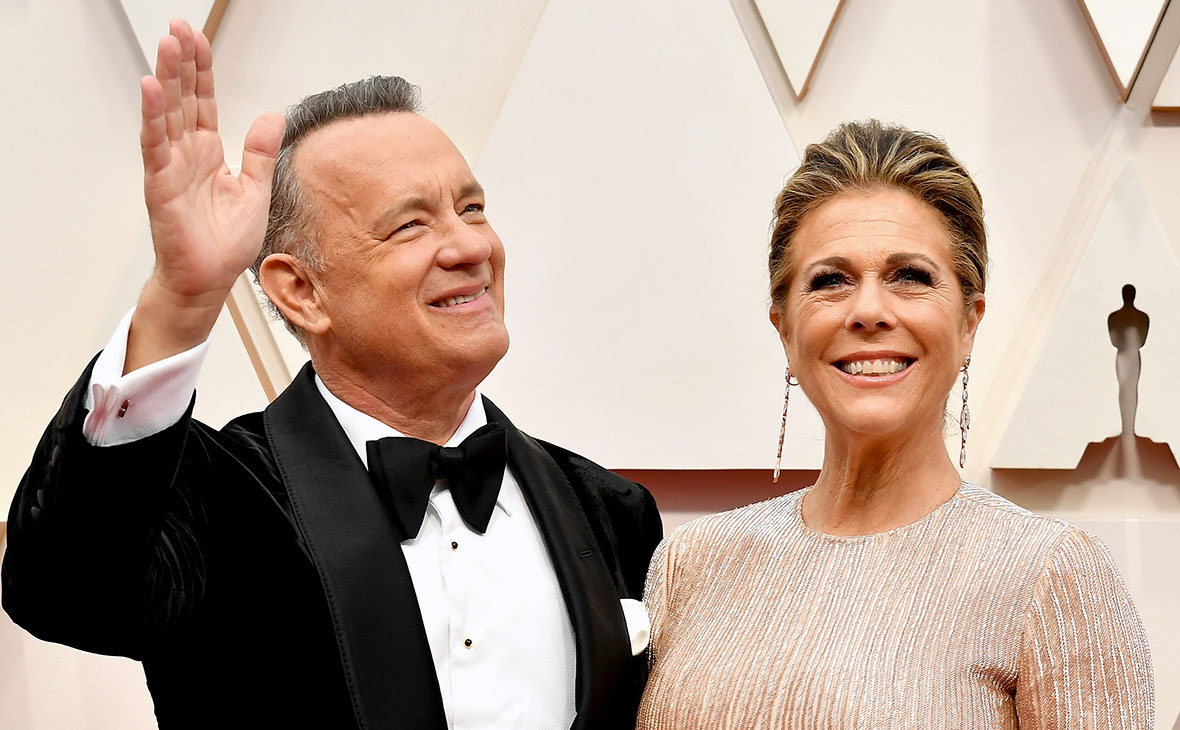 Том Хэнкс и его жена вернулись в США после лечения от коронавируса