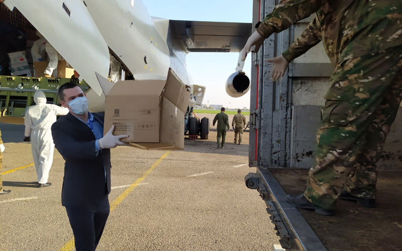 Ð’ Ð£Ð·Ð±ÐµÐºÐ¸ÑÑ‚Ð°Ð½ Ð¿Ñ€Ð¸Ð±Ñ‹Ð»Ð° Ð³ÑƒÐ¼Ð°Ð½Ð¸Ñ‚Ð°Ñ€Ð½Ð°Ñ Ð¿Ð¾Ð¼Ð¾Ñ‰ÑŒ Ð¸Ð· ÐšÐ¸Ñ‚Ð°Ñ