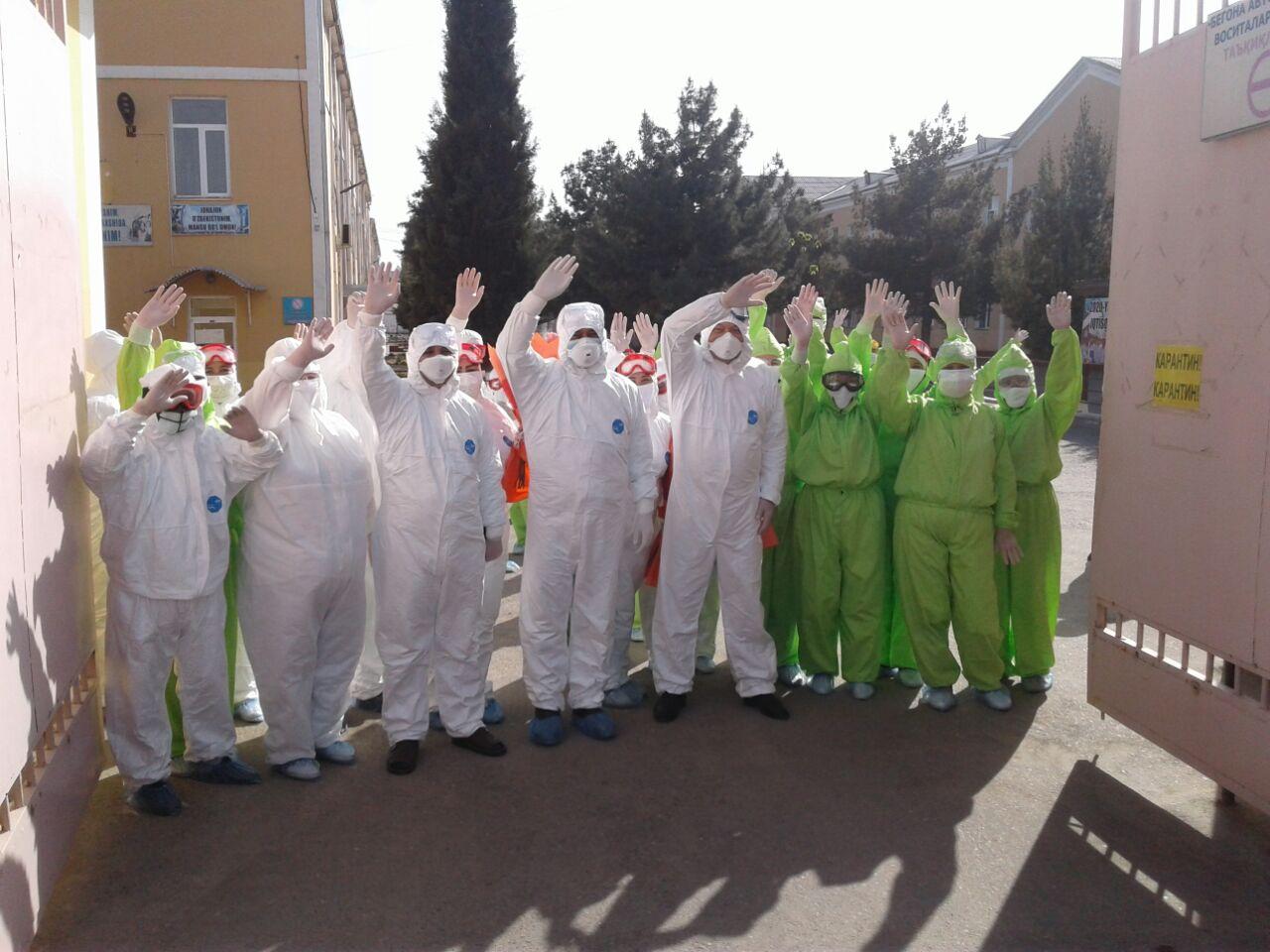 В Наманганской области более 10 пациентов вылечились от коронавируса