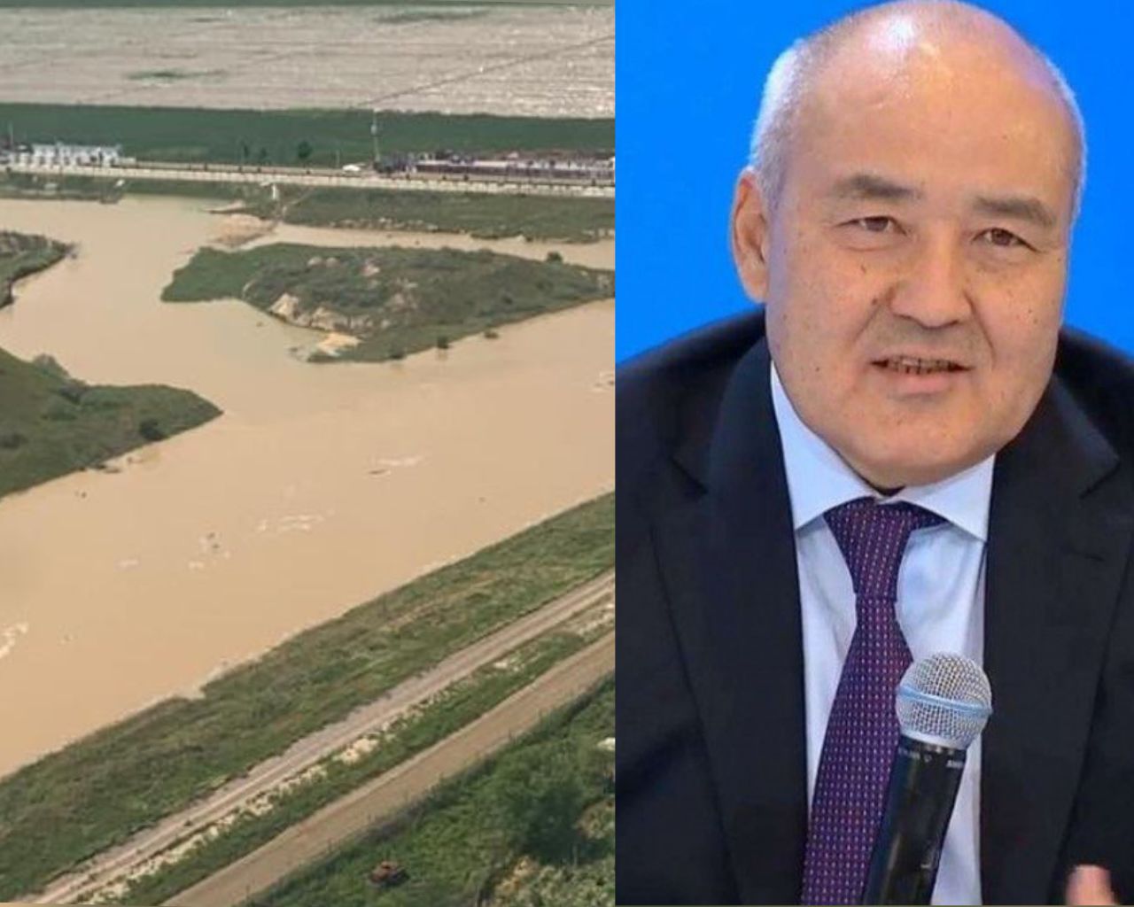 Аким Туркестанской области Умирзак Шукеев поехал в Узбекистан для урегулирования вопросов наводнения