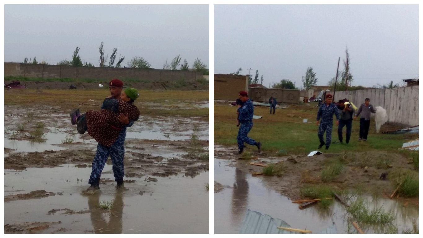 В Алатском районе спасли двух детей и женщину из-под завалов дома 