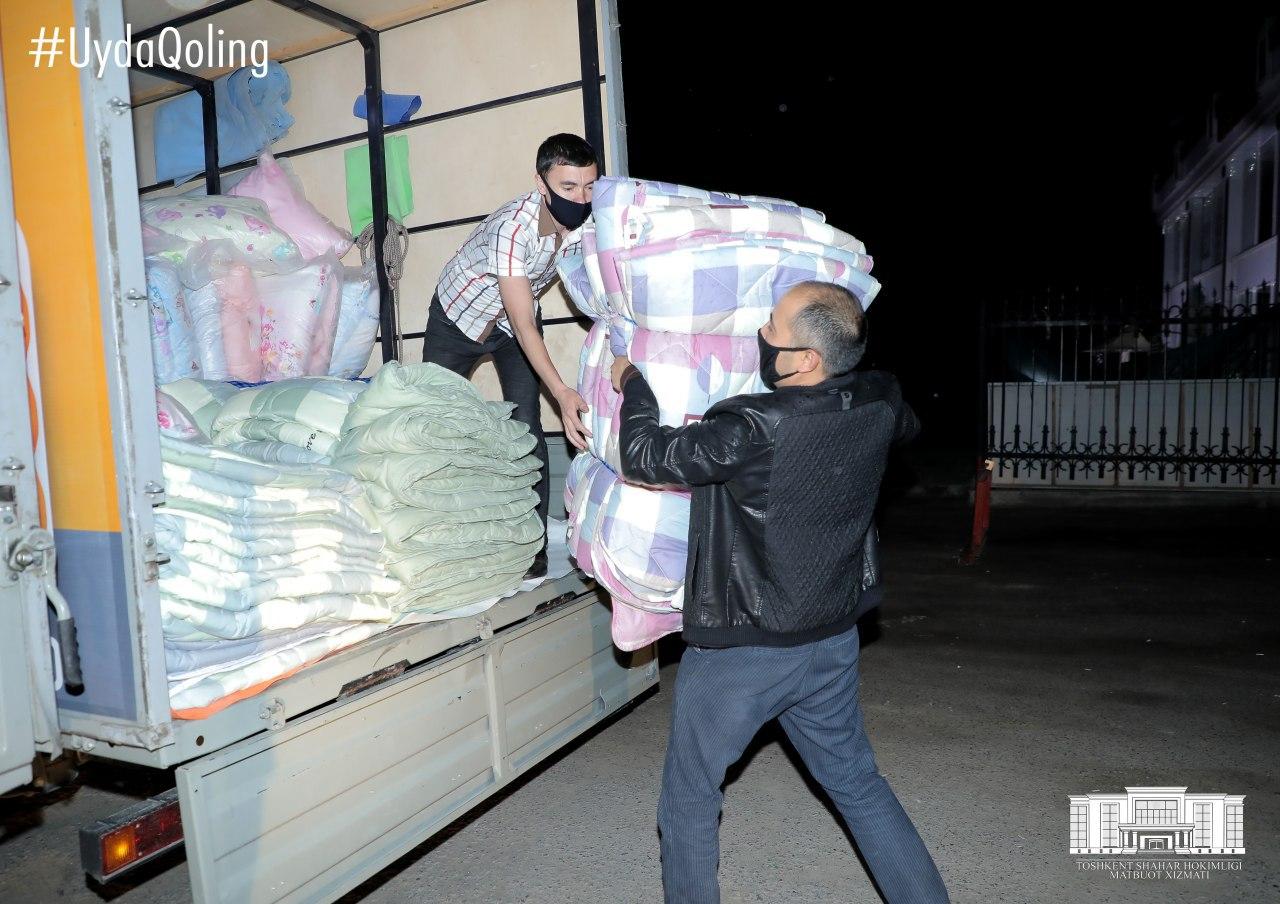 В Ташкенте прошел первый сбор для жителей Сырдарьинской области