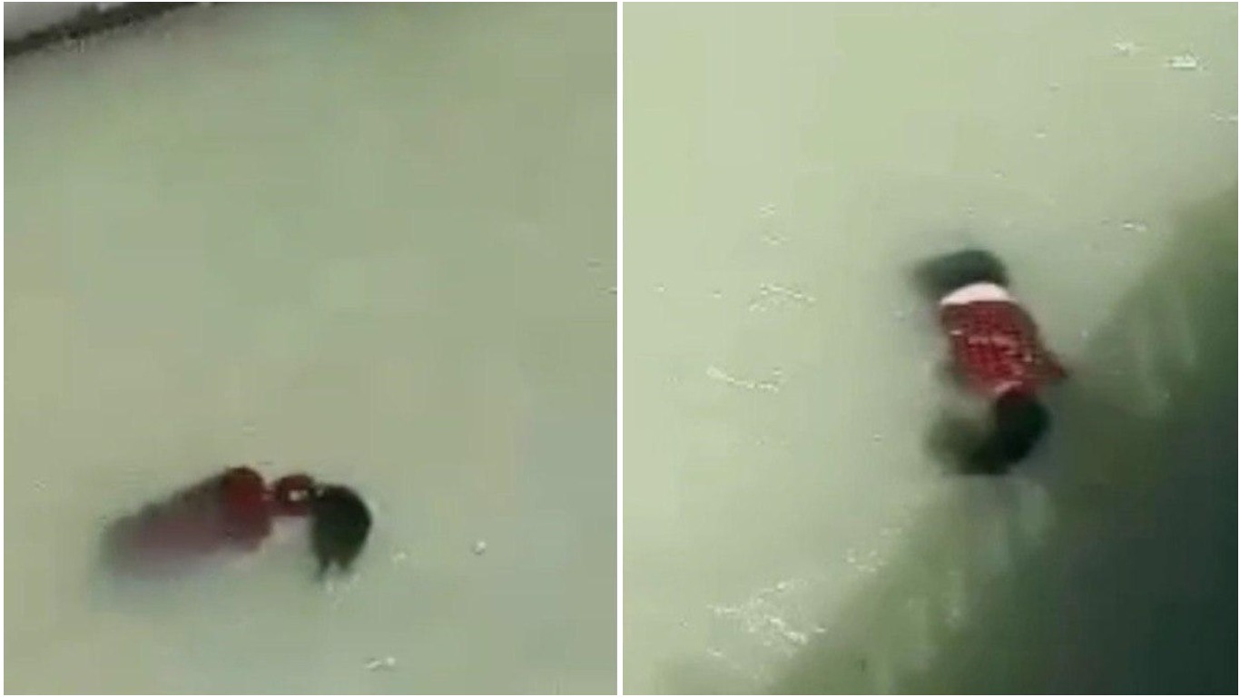 Шокирующее видео с плывущем в канале трупом девушки прокомментировали в Генпрокуратуре 