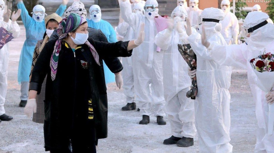 В Узбекистане число выздоровевших от коронавируса пациентов превысило 3 400 человек 