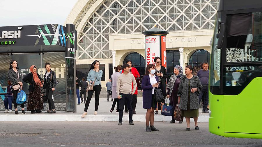 Ташкент частично покраснел 