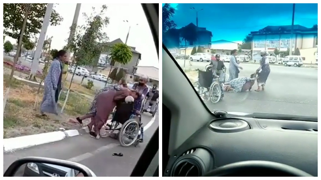 В Ташкенте девушка попросила милостыню и была избита тремя женщинами 