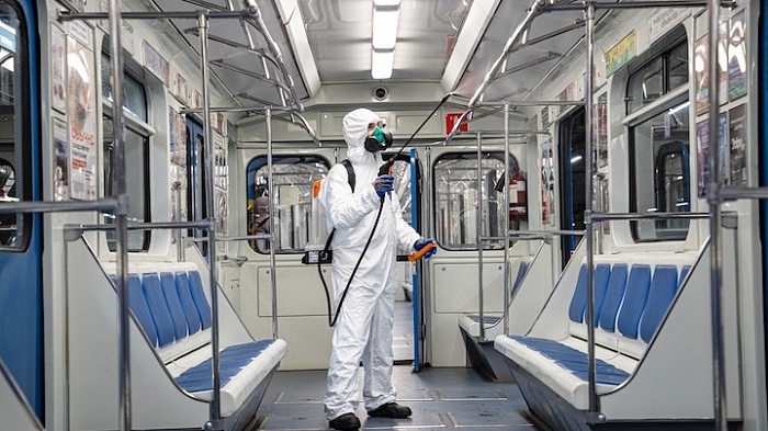 Статистика зараженных коронавирусом в странах Центральной Азии и России к текущему часу