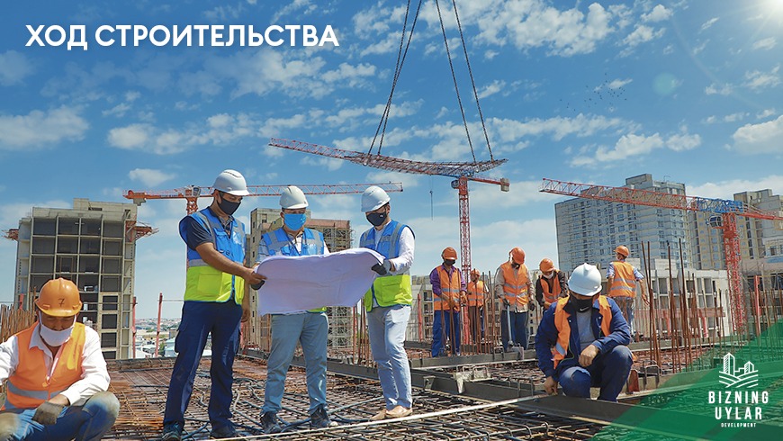 Новости со строительных площадок Olmazor Business City и Yangi Chosh Tepa