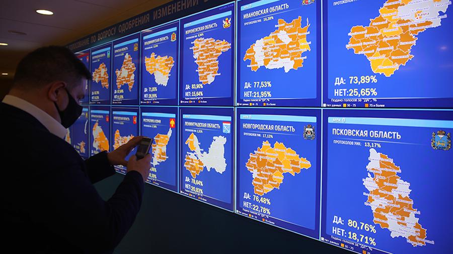 Объявлены окончательные итоги голосования по поправкам в Конституцию