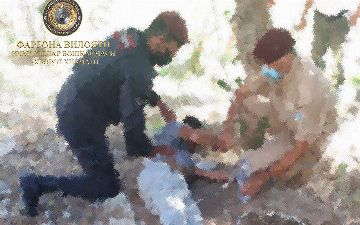 В Ферганской области таксист не хотел платить штраф и пытался повеситься на дереве штрафплощадки