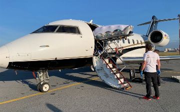 В Берлине приземлился cамолет с Алексеем Навальным на борту