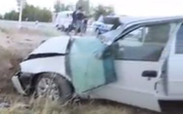 В Термезе водитель вез трех абитуриенток на экзамен и попал в аварию 