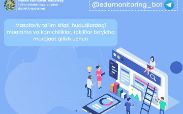 В Узбекистане запустили бот по мониторингу дистанционного обучения