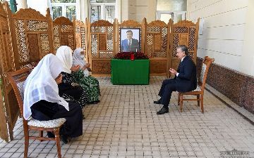 Президент выразил соболезнования семье Уктама Барноева