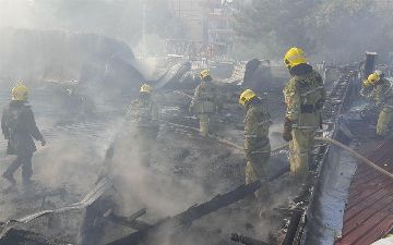 В Ташкенте сгорел Uchtepa Outlet Centre