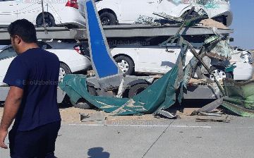 В UzAuto Motors рассказали подробности ДТП с автовозом новых автомобилей Nexia и Cobalt