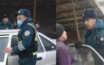 В Кашкадарье сотрудник ГАИ поплатился за то, что нагрубил гражданам