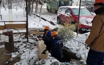 В нескольких регионах страны наблюдаются перебои с электричеством
