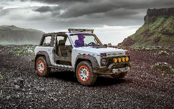 Lada Niva превратили в пляжный внедорожник 
