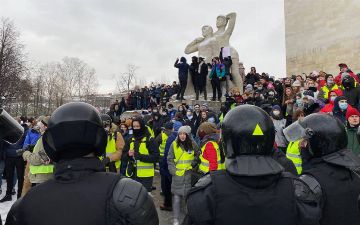 На акциях в поддержку Навального задержали рекордное количество человек