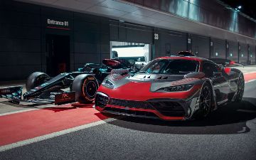 Mercedes показал гиперкар с мотором из Формулы 1