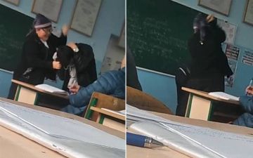 В Ангрене родственница директора школы избила ученика
