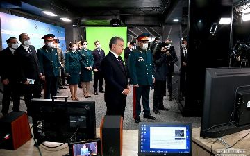 Президент ознакомился с деятельностью ГУВД<br>