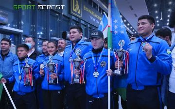 Узбекские кикбоксеры прибыли на родину после открытого чемпионата Европы WAKO 